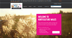 Desktop Screenshot of horticulturewales.co.uk