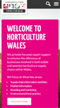 Mobile Screenshot of horticulturewales.co.uk