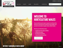 Tablet Screenshot of horticulturewales.co.uk
